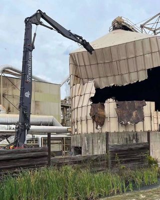 6-8Ton Long Reach Demolition Excavator Boom untuk merobohkan bangunan