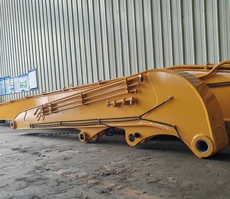 Long Reach Excavator Pile Driving Arm Hydraulic Piling Attachment untuk Konstruksi