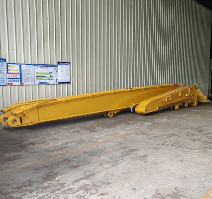 Long Reach Excavator Pile Driving Arm Hydraulic Piling Attachment untuk Konstruksi