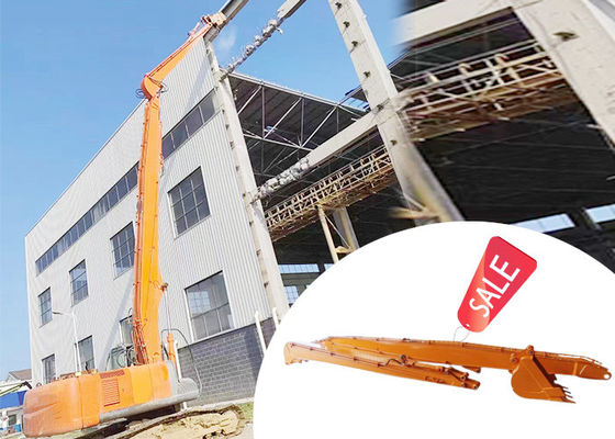 25m 30m Long Reach Demolition Excavator Boom Untuk Cat Hitachi Komatsu Sany
