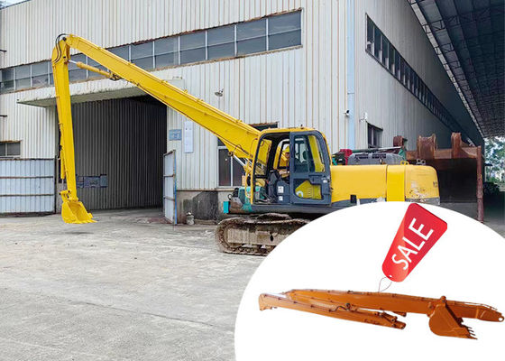 10Ton-16Ton Excavator Demolition Boom Long Reach Arm Untuk Cat Hitachi Komatsu