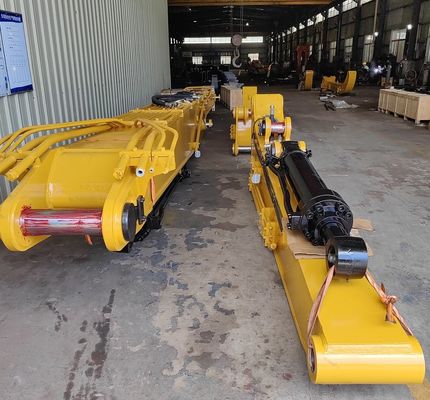 Q355B Vibratory Pile Driver Boom Arm Untuk Excavators Efisien Piling dan Pengeboran