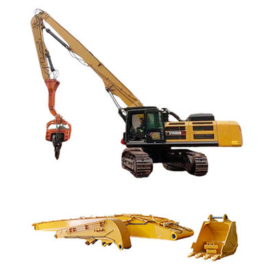 Q355B Vibratory Pile Driver Boom Arm Untuk Excavators Efisien Piling dan Pengeboran