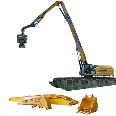 OEM 20-85ton Excavator Pile Driving Arm, Hidrolik Vibratory Pile Driver Arm