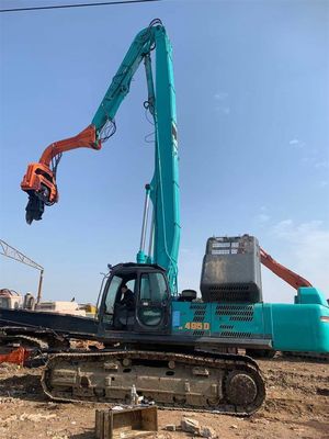 OEM Excavator Pile Driving Boom Arm vibratory pile hammer Perlengkapan