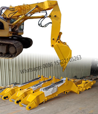Tunnel Excavator Short Boom Arm Untuk Ruang Terbatas Heavy Duty Excavation