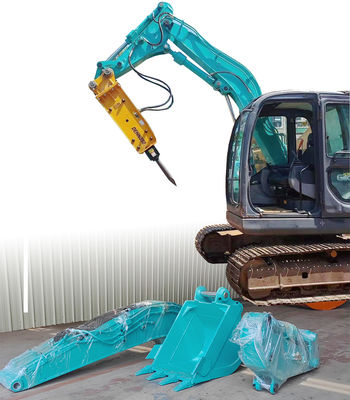Silinder Minyak Silinder Besar Excavator Tunnel Arm Untuk Cat Hitachi Komatsu