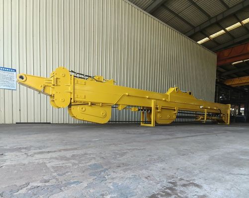 Long Reach Telescopic Boom Untuk Excavator, Situs Konstruksi Metal Telescopic Arm