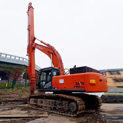 Tiga Bagian Excavator Telescopic Boom Arm Untuk Mesin Berat Penggalian dalam