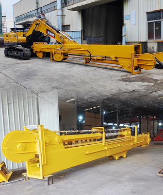 Q355B Telescopic Dipper Arm Attachments untuk Situs Konstruksi Mesin Berat