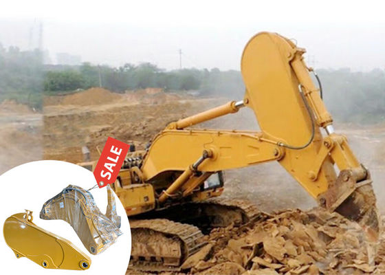 55 Ton Tinggi Strong Excavator Rock Arm, Q355B Bahan Excavator Ripper Boom