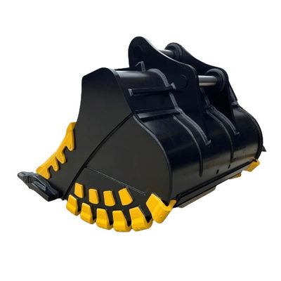 Multi Size Heavy Duty Excavator Rock Bucket Construction Grade Untuk Hitachi