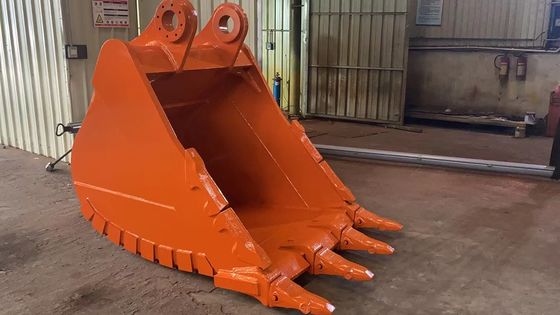 0.25-4.5cbm Heavy Duty Rock Bucket Untuk Komatsu Excavators Peralatan Berat