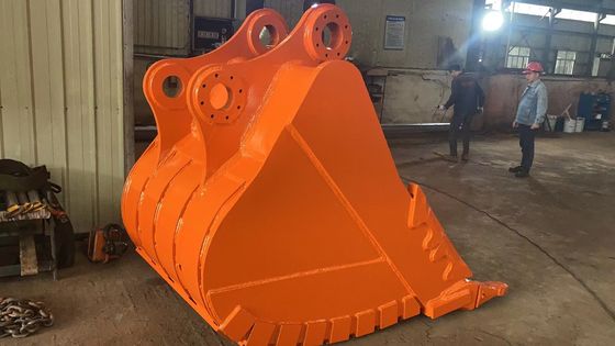 0.25-4.5cbm Heavy Duty Rock Bucket Untuk Komatsu Excavators Peralatan Berat