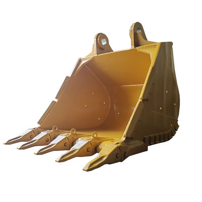 Disesuaikan Kekuatan Tinggi Rock Bucket Attachment Excavator Rock Loading Bucket