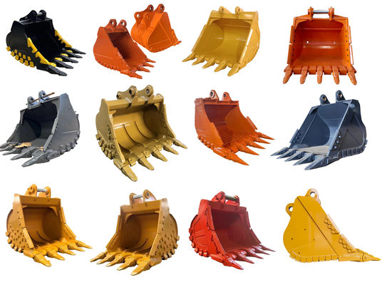Desain gigi yang dioptimalkan Excavator Rock Bucket untuk pekerjaan pembongkaran konstruksi
