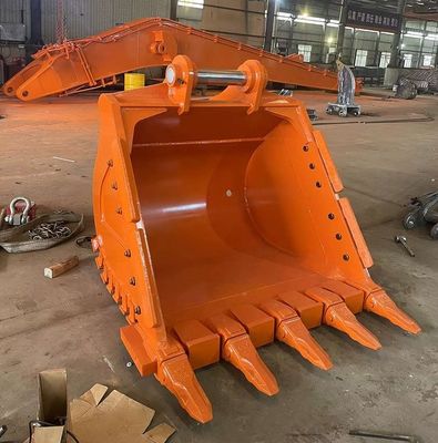 Desain gigi yang dioptimalkan Excavator Rock Bucket untuk pekerjaan pembongkaran konstruksi