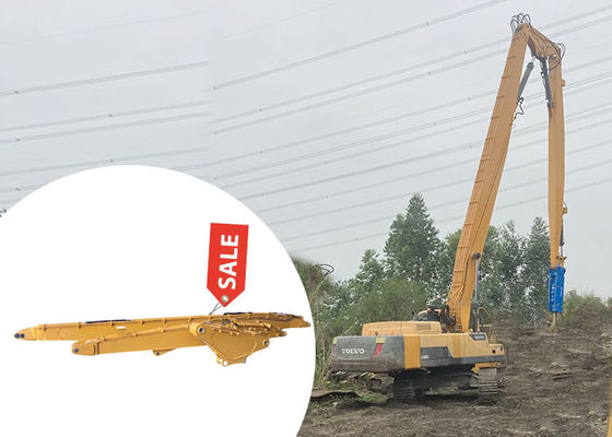 25m 30m Long Reach Demolition Excavator Boom Untuk Cat Hitachi Komatsu Sany