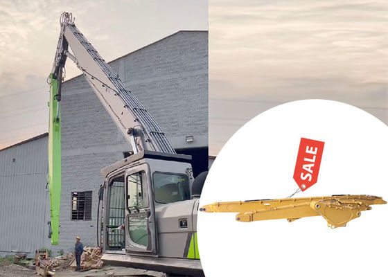 25m 30m Long Reach Demolition Excavator Boom Untuk Cat Hitachi Komatsu Sany