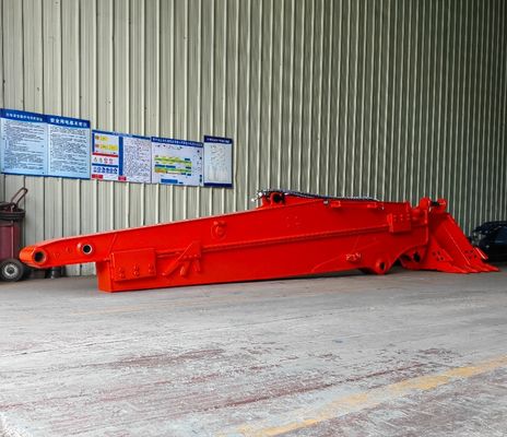 Excavator Telescopic Arm Long Reach Sliding Arm Attachment Untuk Mesin Berat