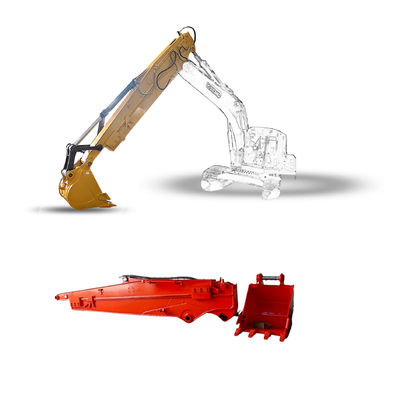 Q355B Excavator Extension Arm Telescopic Boom Hydraulic Sliding Arm Untuk Sumur dalam