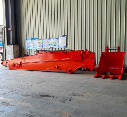 Q355B Excavator Extension Arm Telescopic Boom Hydraulic Sliding Arm Untuk Sumur dalam
