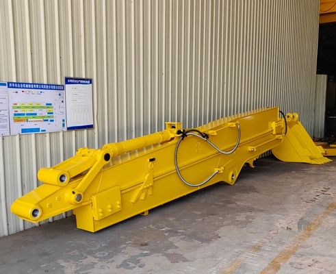 Q355B Excavator Telescopic Boom Dipper Arm Long Reach Wear Resistant