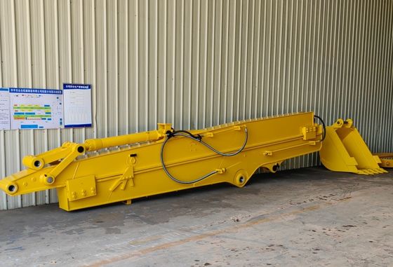 Q355B Excavator Telescopic Boom Dipper Arm Long Reach Wear Resistant
