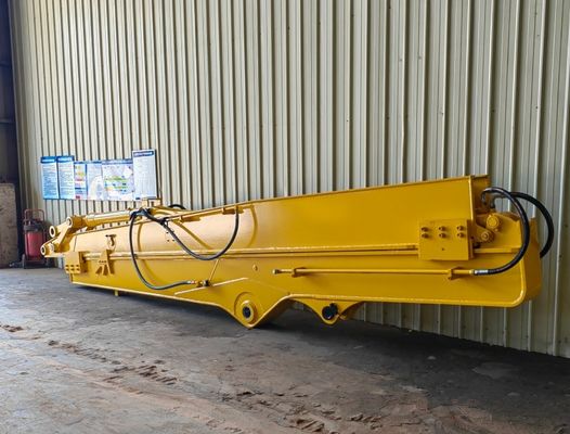 Q355B Excavator Telescopic Boom Dipper Arm Long Reach Wear Resistant