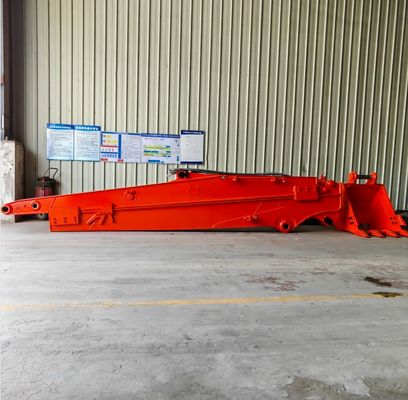 Excavator Telescopic Boom Adjustable Hydraulic Sliding Arm Tugas berat