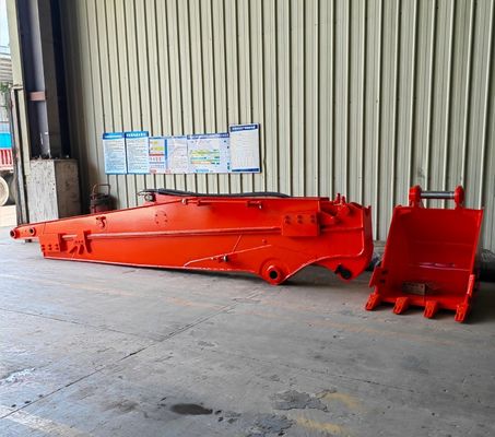 Komatsu Hitachi Cat Excavator Telescopic Boom Untuk Menggali Lebih Dalam