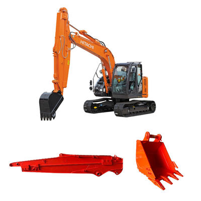 Excavator Telescopic Boom Adjustable Hydraulic Sliding Arm Tugas berat