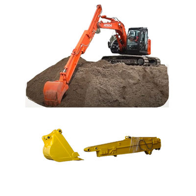 Q355B Hydraulic Excavator Sliding Arm, Digger Long Arm Untuk Pondasi Pit