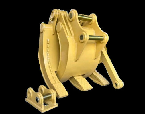 NM400 Q355B Genggam Mekanis Untuk Menangkap Log Batu Cat Hitachi Komatsu