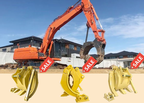 Ekskavator Efektif Tinggi Genggam Mekanis Tahan Pakai Warna Disesuaikan