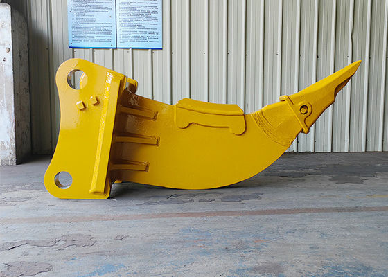 Kuning Hitam Plat Tepak Ripper Hidraulik Untuk Excavator Cat Hitachi Komatsu PC200