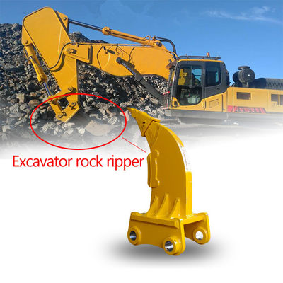 Custom Excavator Attachment Hydraulic Rock Ripper Heavy Duty Untuk Hitachi