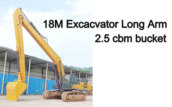Ekskavator Jangkauan Panjang Q690D, Ekskavator Boom Panjang, Lengan Boom Jangkauan Panjang