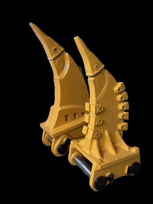 Q355 Baja Peralatan Berat Excavator Root Ripper Untuk Solusi Membongkar Tanah