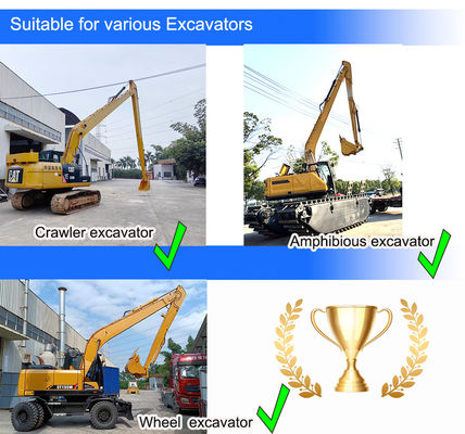 20 ton 18m excavator jangkauan panjang boom untuk kucing Hitachi komatsu