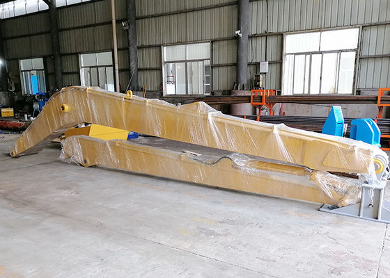 Penggali Plat Baja Lengan Boom Panjang Untuk Penggali 3 Ton 50 Ton