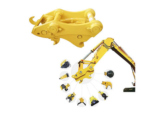 Mesin 1 Ton - 20 Ton Excavator Quick Hitch Untuk Mengganti Perlengkapan Excavator