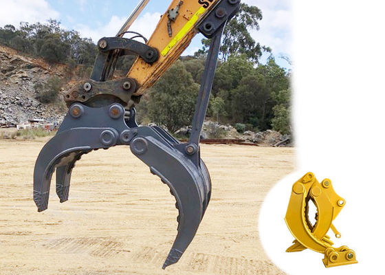Jangka Hidup yang Lebih Panjang Genggam Mekanis Untuk CAT HITACHI KOMATSU Excavator