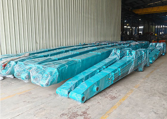 Lengan Tiang Ekskavator Tugas Berat 13,5-18m untuk Lampiran Penggerak Tiang Lembaran Ekskavator 30-50 Ton Q355B Q690D Disesuaikan