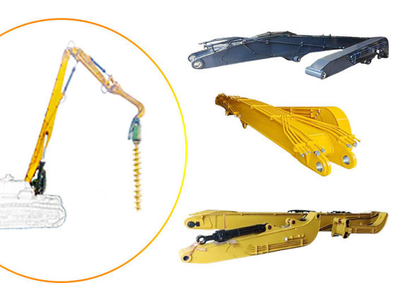 tumpukan yang lebih tinggi penggali tumpukan driver lampiran untuk kucing hitachi komatsu