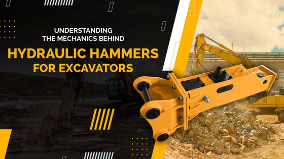 Kotak Tipe 1 ton Excavator Rock Breaker Untuk Cat Hitachi Komatsu Hammer