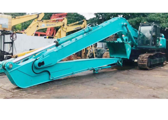 SK220 Long Reach Boom Excavator 16M Digunakan Shaogang Q355B Pengelasan Lebih Baik