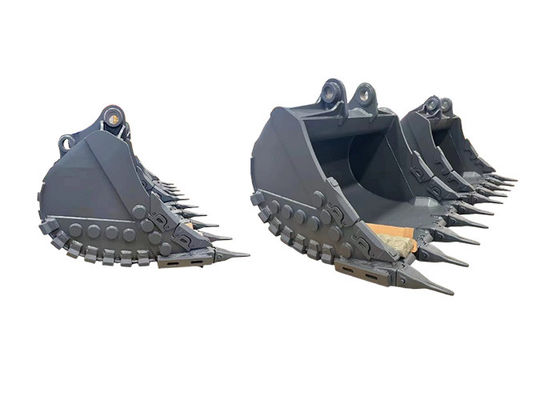 1 Cbm 1 Ton Excavator Rock Bucket Dalam Pekerjaan Pertambangan
