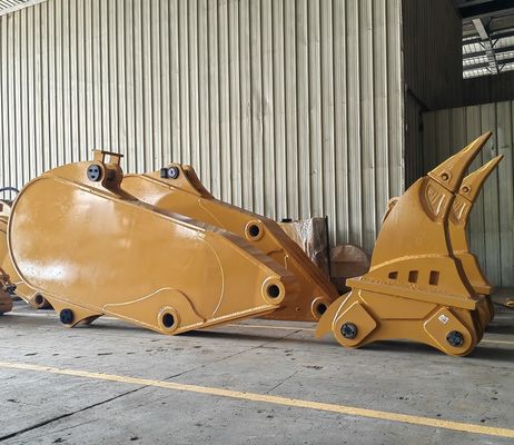 Excavator Rock Ripper Boom and Arm Strong Boom Digging&Breaking Clay Rock untuk 45-55 Ton Excavator untuk CAT/SY Excavator Parts