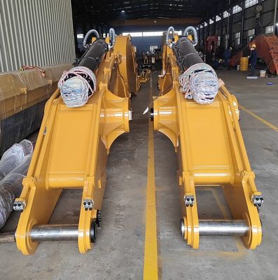High Performance Hard Rock Excavator Rock Boom Arm Untuk Penggalian Batu Berat